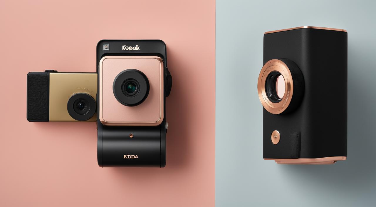 cámaras instantáneas Kodak Printomatic y Canon Zoemini S