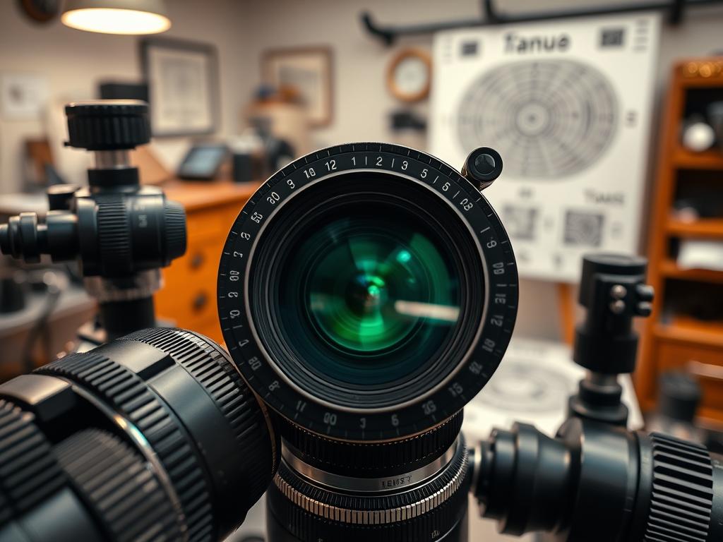 Calibración de lentes y ajuste de enfoque Calibración de lentes y ajuste de enfoque