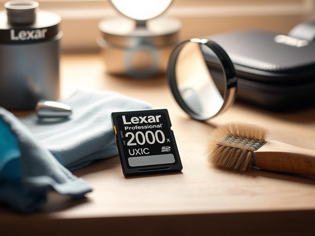 Mantenimiento de tarjeta SDXC Lexar