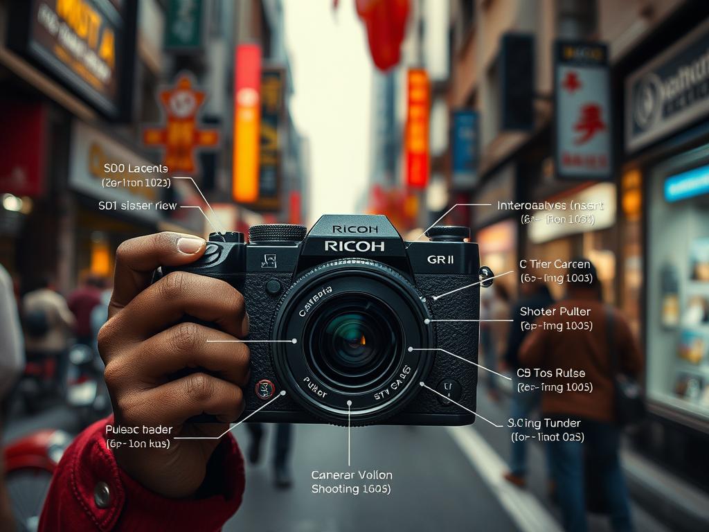 Ricoh GR IIIx modos de disparo