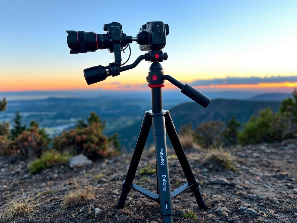 Trípode Manfrotto Befree Advanced en uso