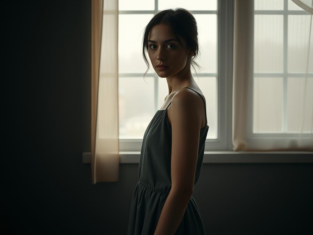 retratos en días nublados